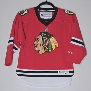 Reebok NHL Chicago Blackhawks Duncan Keith Jersey Size Small 4-7 Reebok